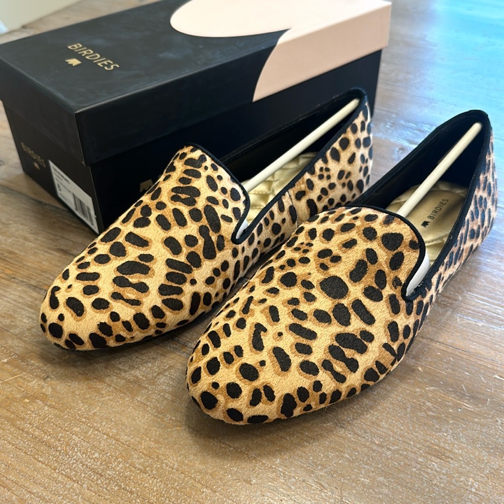 Birdies Leopard Loafers